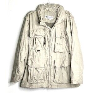 Columbia Mens Field/Chore Convertible/Packable Zip-Off Sleeve Jacket XL